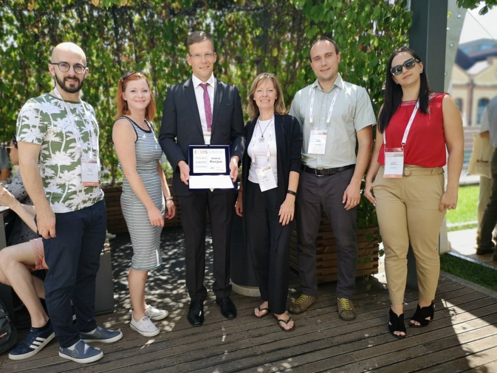 We are very proud that our colleague @Andraž Kocjan is among the awardees of the #ECerS2019. He is the 'Young Scientist' of the year. We are looking forward to his lecture.