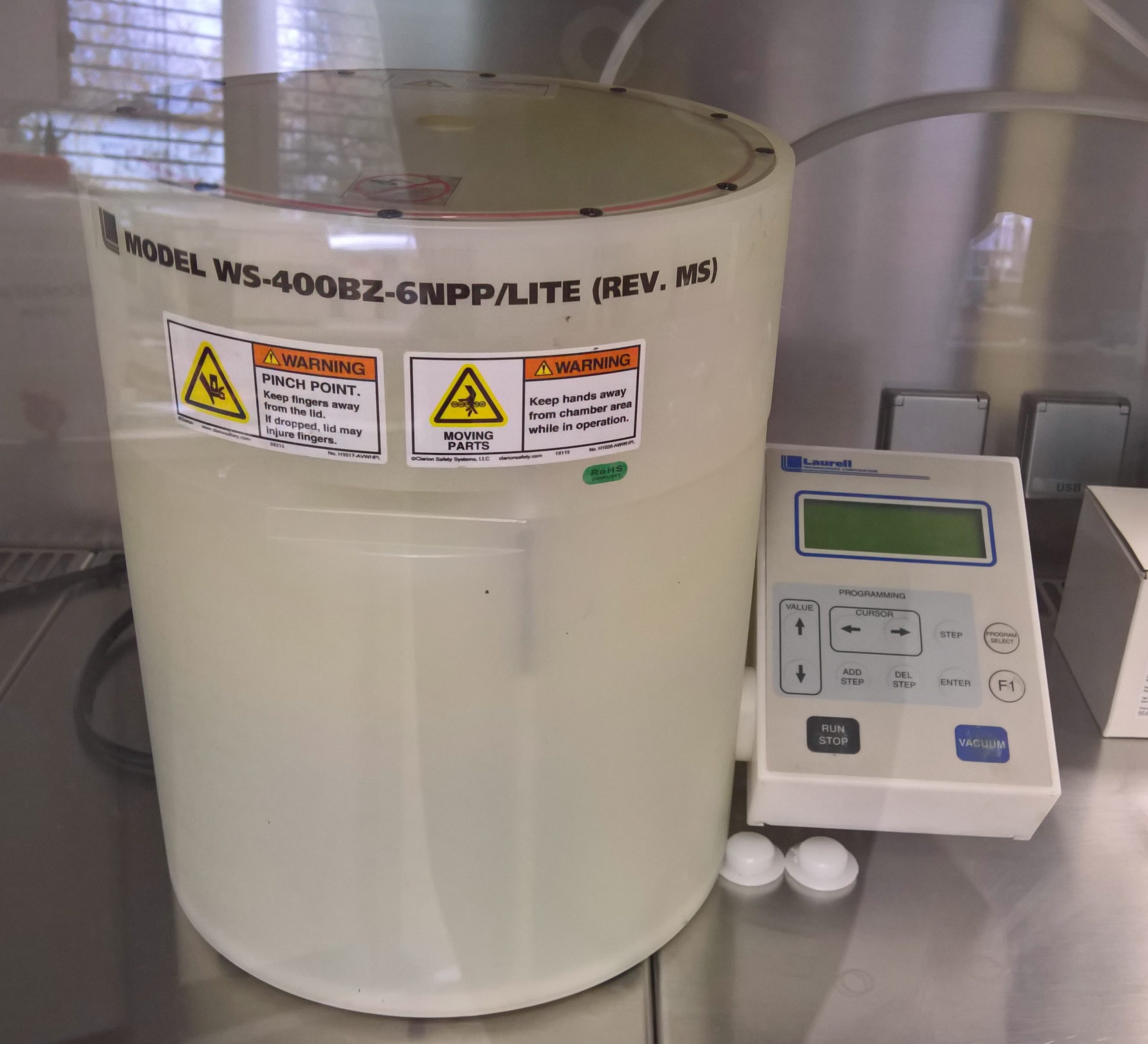 Spincoater (WS-400BZ-6NPP/LITE, Laurell) 