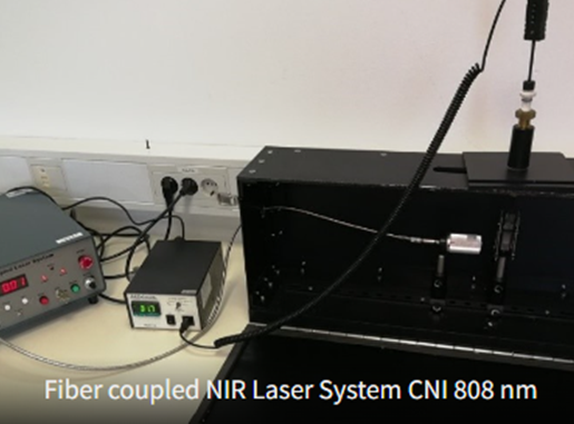 Fiber coupled NIR Laser System CNI 808 nm