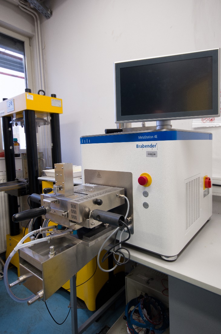 Torque Rheometer, Brabender Metastation 4E