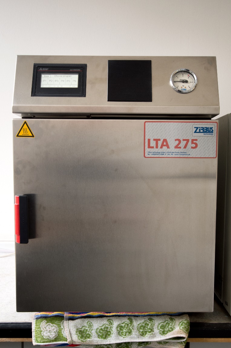 Laboratory autoclave sterilizer LTA 275, ZIBRUS technology GmbH