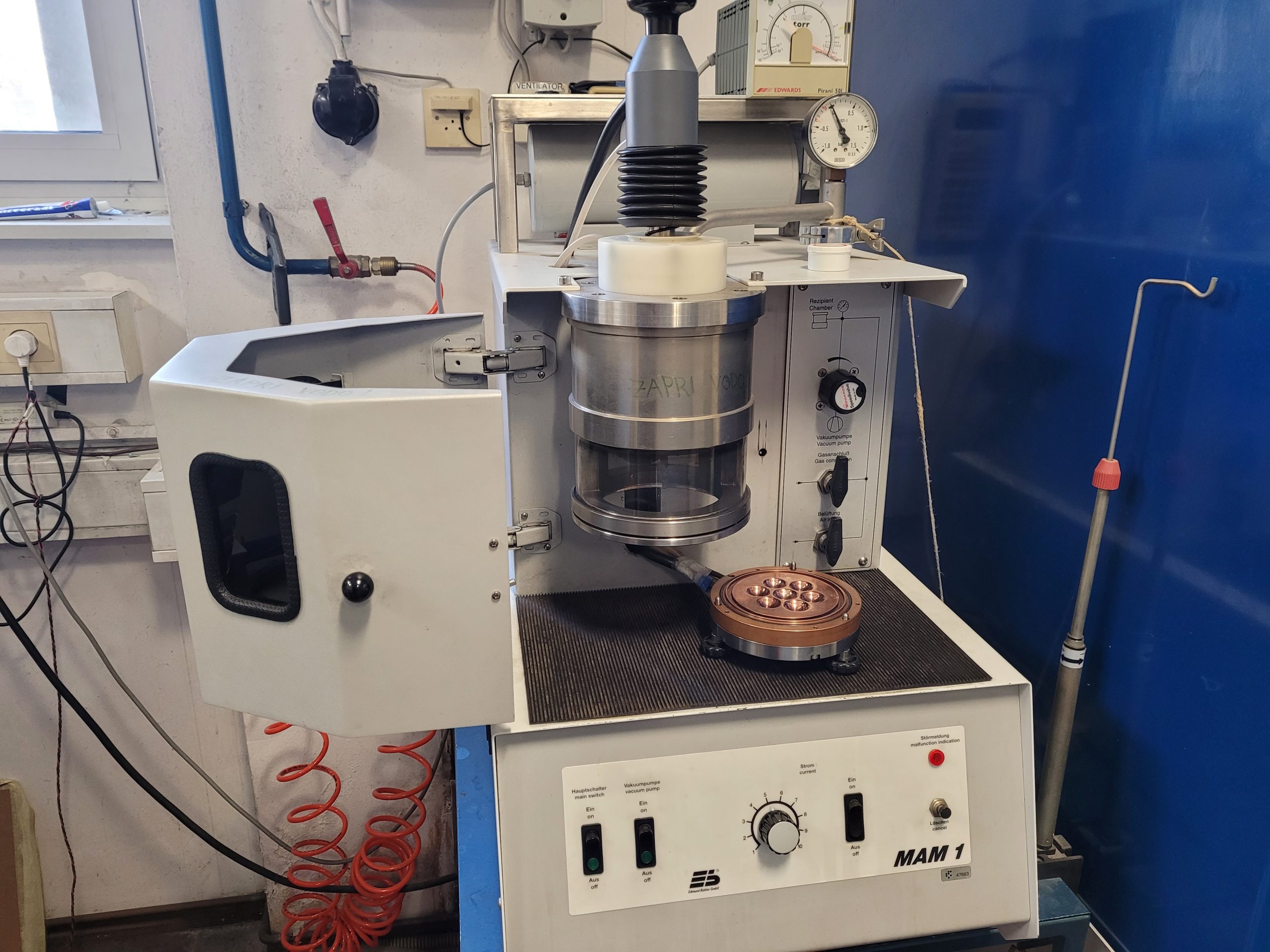 Edmund Bühler Vacuum Arc Melter